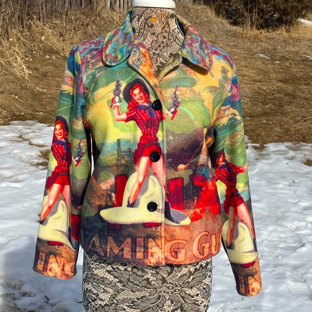 Wild West Cowgirl jacket by Mechant. Size M